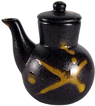 Aceitera Y Dispensador De Vinagre, Cerámica Creativa Botellas De Aceite Botella De Cerámica Salsa De Soja Vinagre Vinagrera Lata De Almacenamiento De Condimentos Líquidos Cocina