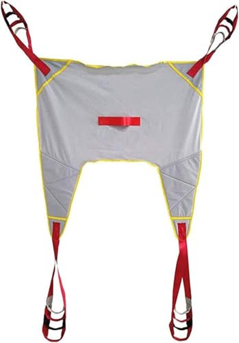Full Body Patient Hoist Sling, Toileting Hoist Sling, Patient Lifter for Transfer from Bed to Wheelchair, Deck Chair, Shower Chair