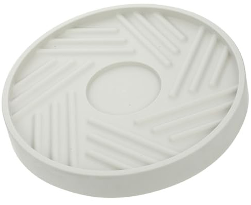 OSALADI Support Rotatif pour Plantes avec Roulettes Pivotantes Plateau de Drainage Rond en Plastique Diamètre 355 CM Soucoupe pour Pot de Fleurs avec Bac à Eau pour Jardin Balcon et
