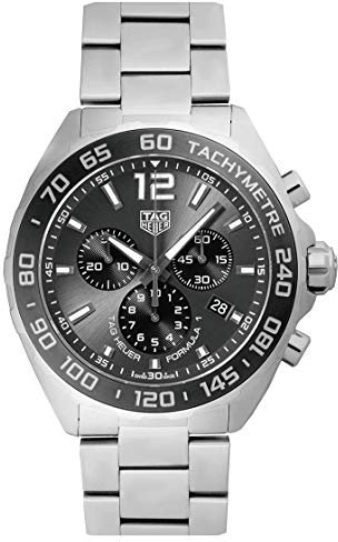 TAG Heuer Watch Formula 1 Chronograph 43 Mm Quartz Anthracite Caz1011.Ba0842 Men's New