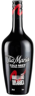 Tia Maria licor de café con base de ron, 1 botella de 1 l (100 cl)