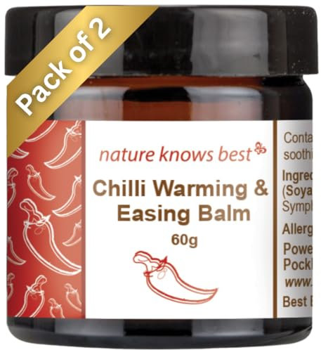 Nature Knows Best Chilli Muscle Rub 2 x 30g