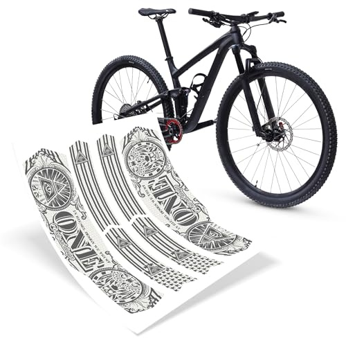 Riesel Design - Chain:Tape3000 -MTB Kettenschutz für den gesamten Hinterbau | Fahrrad Kettenschutz - stylische Fahrrad Schutzfolie - selbstklebende Rahmenschutzfolie in vielen Designs