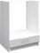 JD Greta Kitchen Base Oven Cabinet – 600mm – Base Kitchen Oven Unit (Without Worktop) - White Gloss
