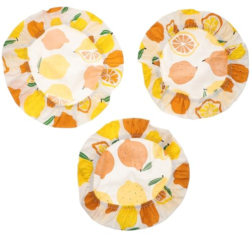 Operitacx 1ensemble Couvercles Réutilisables Élastiques pour Bols Housses Tissu pour Préservation Alimentaire Lot de Couvercles Élastiques pour Cuisine Accessoires Pratiques pour Récipients