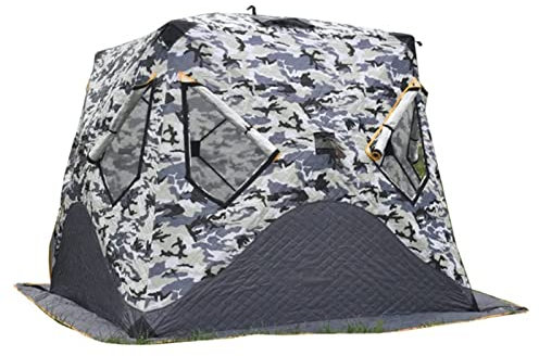 3-4 Personen Winter Angelzelt automatisch verdickendes warmes Baumwollzelt Outdoor Camping Reisezelt Winter EIS Angeln Haus Little Surprise