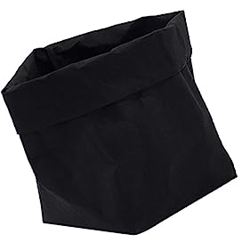 ABOOFAN Aufbewahrungstasche Aus Kraftpapier Dekorativer Papierbeutel-Organizer Waschbare Papiertüte Zur Aufbewahrung Von Blumen und Blumentöpfen Größe M