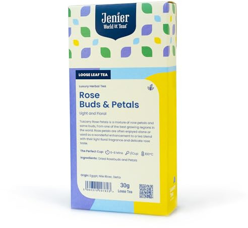 Dried Rose Petals Herbal Tea - 30g Loose Leaf Tea