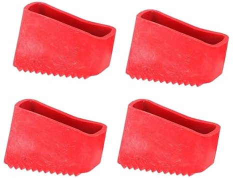 4 stycken stegar halkfria fötter matta, gummi stege fötter, halkfria gummifötter halkfria gummi för stegfötter universell stege fotskydd för hemmaarbetare