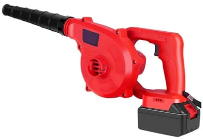 Souffleur de Jardin sans Fil Pratique, souffleur de Feuilles électrique, Puissant, léger, Ergonomique, alimenté par Batterie, pour souffler Les Feuilles