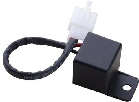 RSFIL Motorrad-Ersatzteile 12A 2Pin Elektronisches LED-Blinkrelais Für Suzuki Motorrad Motor Blinkerlampe Hyper Flash