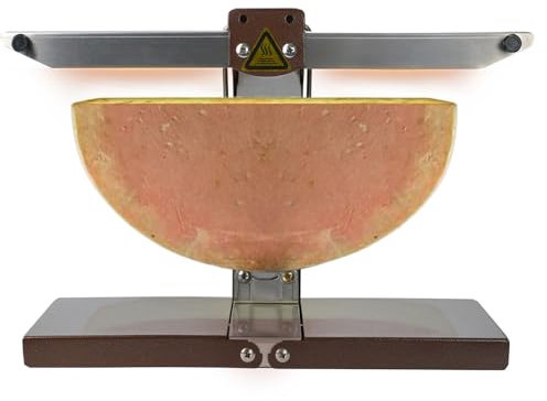 Hydravex Máquina eléctrica Comercial para derretir Queso de 900 W, máquina para derretir Queso con área de Calentamiento para restaurantes Occidentales, derretidor de Queso de 60 Segundos