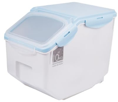 BELLIFFY Thickening Pet Food Container Dog Food Storage Graduated Cup Easy to Clean Pet Supplies