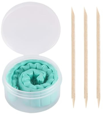 Uhrenreinigungsknete Gummi Reinigungsknete Uhrenreiniger Kit Fettreiniger Kitt Professionelle Uhrenwartung Reinigungsknete für Uhren Uhrenreinigungswerkzeuge Reinigungsknete für Uhr