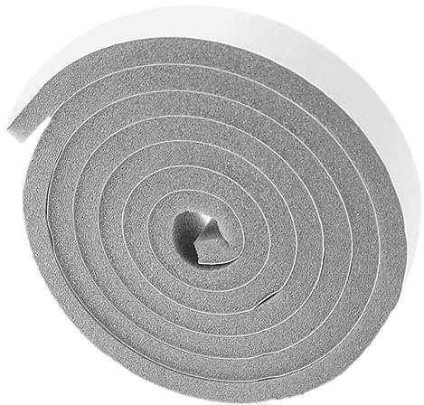 VILLCASE 1 Rotolo Di Nastro Isolante Adesivo Per Schiuma Di Condizionatori D'Aria Semplice Striscia Adesiva Per Sigillare Le Correnti D'Aria Esterne Materiale Sottile Bianco