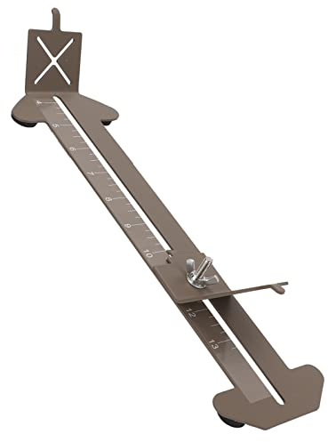 Einstellbare Länge Paracord Armband Jig -Kit, Metallweben -DIY -Handwerkswerkzeug, für Freundschaft, Überleben und Notbrand, mit Schieberegler für den Bequemen Betrieb (Khaki)