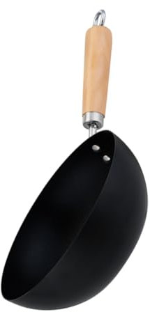 FUNNETOYU Mini Poêle Antiadhésive Acier Avec Poignée Pour Camping Et Cuisine à Induction Poêle Portable Pour Personnes