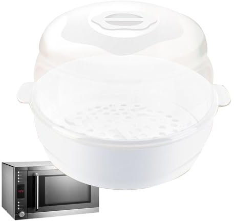Eoixuqba Mikrowellen-Dampfreiniger, Mikrowellen-Dampfsterilisator, Babyflaschen-Dampfreiniger für Babyflaschen, effizienter Sterilisator, Stillen, Aufbewahrungsdampfer für Milchpumpenteile und