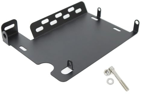 FROMCEO Protezione per telaio del motociclo in acciaio al carbonio, design antiurto, dissipazione del calore ottimale, facile installazione su tutti i terreni, copertura sottoscocca per moto