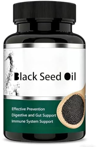 Aceite de comino negro: para la salud digestiva, intestinal e inmunológica, sin OGM