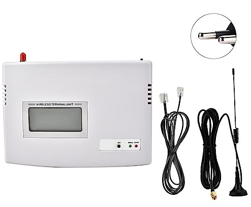 WirelessTerminal, Puerta de Enlace Terminal Inalámbrica de Acceso Inalámbrico Plataforma de Acceso Conectar Caja de Teléfono Registrador de Alarma para el Hogar(EU Quad Band)