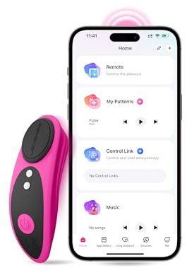 LOVENSE Ferri Vibrating Panties, Magnetic Mini Wearable Clit Vibrator with Remote Control Long Distance for Female Couple Sex Toy & Games Clitoral Stimulator Massager, Discreet, IPX7 Waterproof