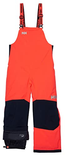 Helly Hansen Kids Unisex K Rider 2 Ins Bib, 247 Neon Coral, 7