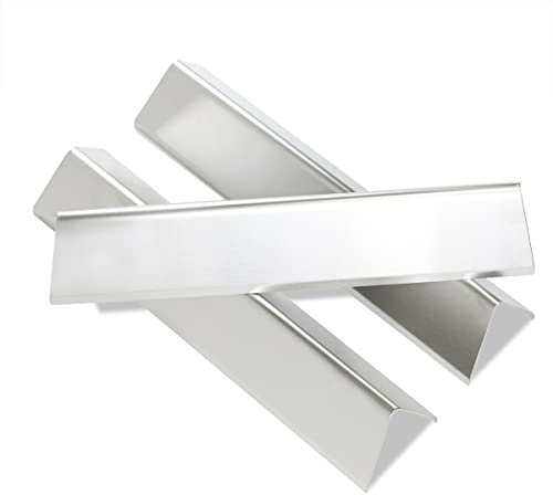 38,9CM Edelstahl flavorizer Bars für Weber Spirit e210 e220 s210 S220, Brennerabdeckung für Weber Spirit I & II 200 210 7635 ersatzteile Zubehör Flammenverteiler aromaschienen