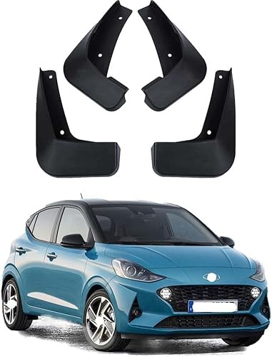Auto Paraspruzzi per Hyundai i10 III (facelift 2023) Hatchback, Anteriori Posteriori Parti del Corpo Impermeabile Protection Copertura Parafango Accessori Protezione