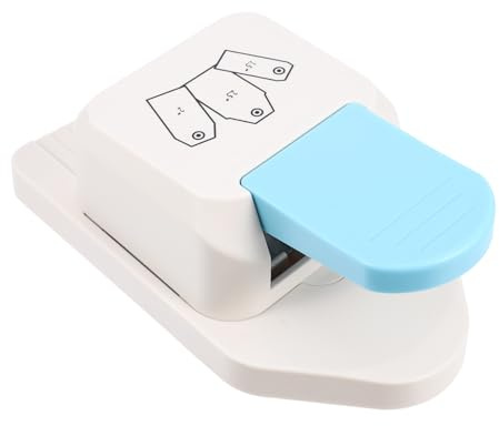 OHPHCALL Macchina per Perforare Etichette Artigianali Senza Deformazioni Punzonatrice per Carta e Scrapbooking per attività Manuali e Decorazioni Fai da Te
