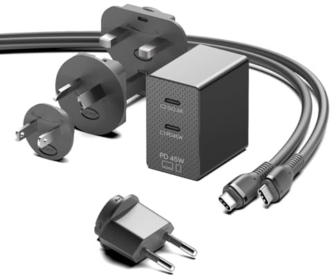 HKY GaN 57W 45W Netzteil für Anker SoundCore 2 Bluetooth Lautsprecher/JBL Go 4 JBL Flip 7 Flip 6 Partybox Stage 120/Marshall Emberton II Acton III/Sonos Era 100/Bose SoundLink Flex/soundcore Boom 2