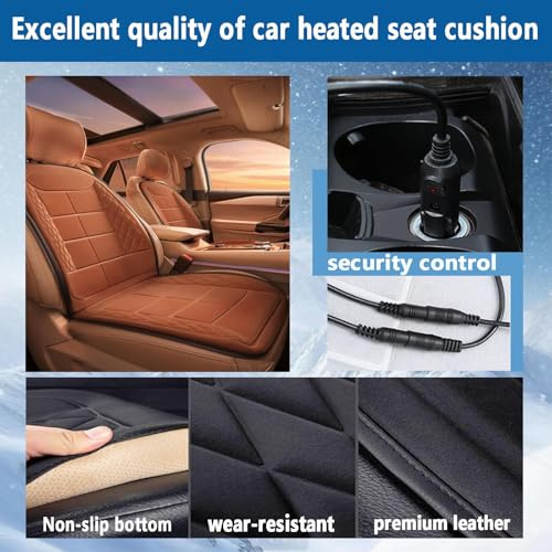 Super caldo 𝐫𝐢𝐬𝐜𝐚𝐥𝐝𝐚𝐦𝐞𝐧𝐭𝐨 𝐬𝐞𝐝𝐢𝐥𝐢 𝐚𝐮𝐭𝐨, Viene Fornito Con Una Pala Da Neve, Coprisedile Auto Adatto a vari modelli di auto,gray-Single-seater