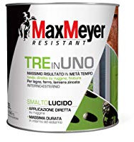 MaxMeyer Smalto satinato all'acqua 3 in 1 MARRONE 0,5 L
