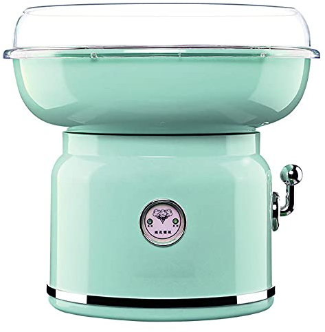 Premium Candy Floss Maker 500W, Mini Cotton Candy Machine, Simple Design, Professional Fairground Style Cotton Candy Gadgetry, Easy to Use, Make Candy Floss Quickly