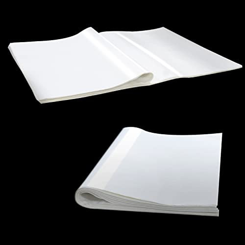 Wachspapier für Lebensmittel Käsepapier 100 Blatt Brotpapier Lebensmittelpapier Butterbrotpapier Papier Fettdicht für Küche Fleisch Burger Pizza Pommes Sandwiches Käse Kuchen Butterbrot 14 x 10 Zoll