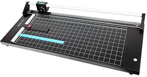 YyDDs Papierschneider A2 Papierschneidebrett Heavy Duty Metal Base Trimmer Guillotine Scrapbooking mit automatischem Sicherheitsschutz für Bastelpapier, Etiketten, Foto und Karton