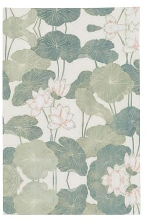 Bandiera decorativa da giardino con giglio nero, 6 x 0,9 m, per esterni, decorazione per la casa, bandiere per feste (facile da installare)