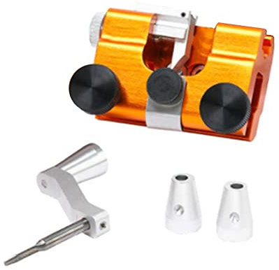 Hanzete Manual Chainsaw Chain Sharpener Portable Hand-cranked Saw Chain Grinder Household Sharpening Tool Grinding Machine Accessory for Chain