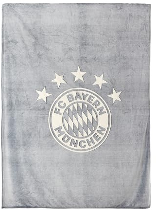 FC Bayern München Kuschelfleecedecke I Sofadecke I Glow in the Dark I 150 x 200cm
