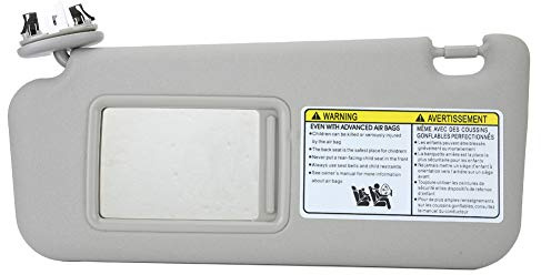 Linke Fahrerseite Sun Visier 74320 42501 B2 Autofenster Sonnenschild Abs Professional Design Car Sun Block Ersatz für RAV 4 2006–2009 Grau
