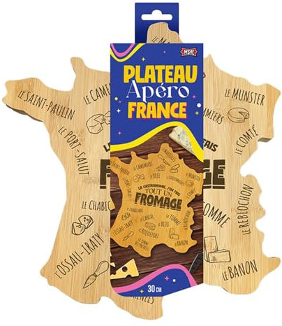 SV SURPRISEZ-VOUS - Planche À Fromage France APÉRO Bois 31CM