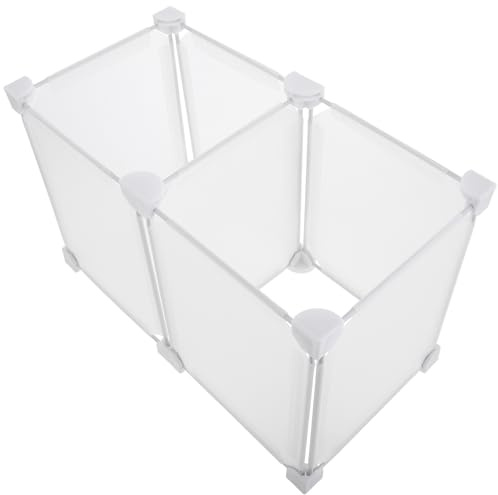 Panier Séparateur de Congélateur Coffre en Plastique Blanc | Rangement en Bac, Installation Facile, Séparation et Catégorisation Cuisine