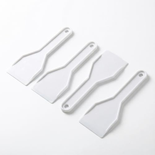 YAZWUR 4 pezzi raschietto ghiaccio freezer in plastica per rimuovere ghiaccio e neve, pulizia efficace per frigorifero e congelatore