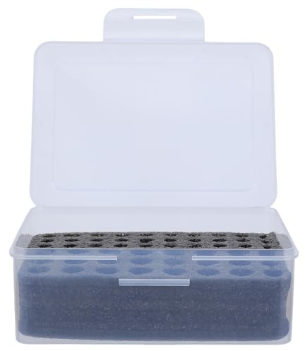 Boîte de Rangement Organiseur Multi-Compartiments en PP Piles AA AAA | Empilable, Protection Chocs et Humidité, Format Portable pour Tiroirs et Bureau