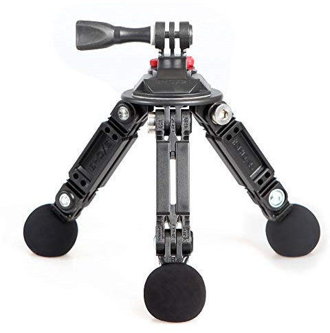 iSHOXS StreetPod Basic Modulares Ministativ | Dreibein Stativ für Sport- und Action-Kameras, Passend für GoPro Hero, DJI, Insta, Action Camera Tripod Halterung