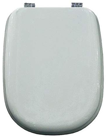 Copriwater Ideal Standard TESI BIANCO EURO Cerniera Rallentata Soft Close Cromo-Sedile-Asse Wc