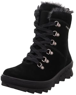 Legero Novara Stivali da neve da donna con calda imbottitura Gore-Tex, Nero 0000, 39 EU
