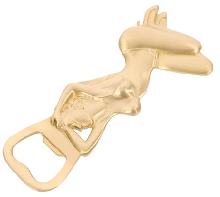 LIFKOME Apribottiglie Vintage Design Femminile Per Bar e Feste Strumento Per Aprire Bottiglie e Vino