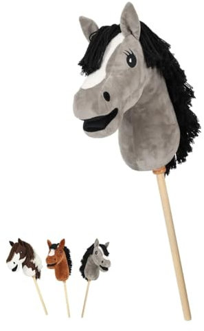 NETPROSHOP Hobby Horsing Pferd Steckenpferd Hobby Horse, Farbe:Lusitano