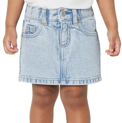 Amazon Essentials Girls' Medium Stretch Regular-Fit Denim Skort